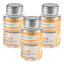 Glicinato De Magnesio X 60 Cápsulas X 3 Unidades Sabor Sin Sabor