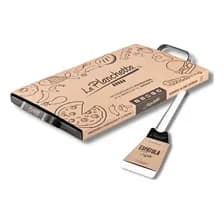 Combo Plancheta - La Planchetta 2 Hornallas + Espatula Gris Oscuro