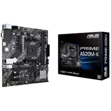 Motherboard Asus Prime A520m K Amd Ryzen 5000x Am4 Ddr4 A520 Color Negro