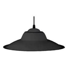 Lampara Colgante Ferrolux C-136n/t Negro Chapa E-27 32cm