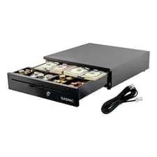 Caja Registradora Gadnic 5 Divisiones Bandeja Desmontable 3 Modos Apertura Gaveta Dinero Interfaz Rj11/rj12