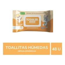 Toallitas Húmedas Toddler Aloe Vera 48 U Pack X 1