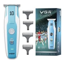 Máquina Trimmer Profesional Vgr V-999 Afa Argentina Color Celeste Y Blanco Celeste/blanco