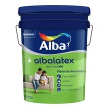 Albalatex Pintura Latex Interior Mate X 20lts Color Blanco