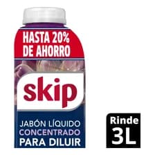 Jabón Líquido Concentrado P/diluir Skip Power Deluxe 500 Ml