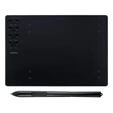 Tableta Digitalizadora Gráfica Gadnic Lápiz Óptico 8192 Niveles De Presión Negro