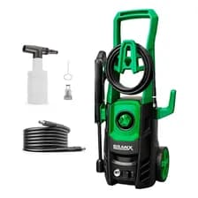 Hidrolavadora Eléctrica Branx 1400w 110bar Manguera 5mts Brnx0146 Negro/verde 50-60hz 50 Hz X 60 Hz
