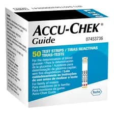 Tiras Reactivas 50 Accu Check Guide Glucemia Instante