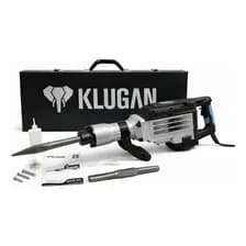 Martillo Demoledor Hex Eléctrico Klugan Mdr-60 1650w Maletin Gris.