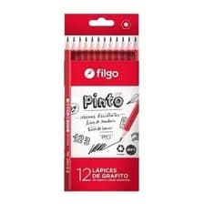 Lápices Grafito Filgo Pinto Hb Caja 12 Unidades Trazo Negro