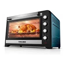 Horno Eléctrico 140 Litros Yelmo Yl-140cln Color Gris/negro 2800w Turbo Convección Con Luz