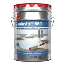 Sikalastic 560 Membrana Liquida 20kg -sika Impermeabilizante Para Techos Blanco Mate