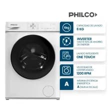 Lavarropas Philco 6 Kg Carga Frontal Inverter Blanco