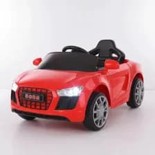 Auto A Batería 6v Everbright Rojo Con Control Remoto Para Niños 3 A 5 Años