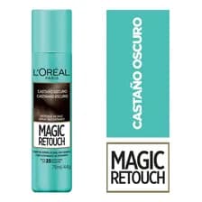 Tintura L'oréal Paris Magic Retouch Tono Castaño Oscuro Para Cabello
