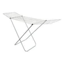 Tender De Ropa Con Alas Exahome Plegable Mas Grande Color Blanco