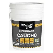 Masterline Membrana Obra Caucho 20 Kg Gris Impermeabilizante Transitable Sella Grietas Aisla Temperatura Proteccion De... Mate