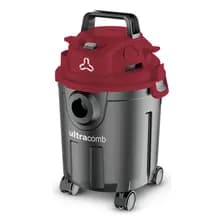 Aspiradora Ultracomb As-4305 1200w 14 Lt Filtro Hepa Agua Polvo Color Rojo/gris