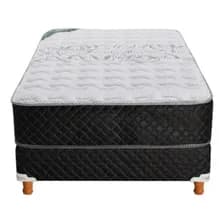 Cannon Resortes Doral - Negro/blanco - 1 1/2 Plaza - 190 Cm - 100 Cm