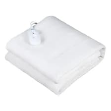 Manta Termica Electrica Silfab Mts100 Calienta Cama 1plza 3 Niveles Blanco Liso