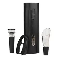 Sacacorchos Electrico Recargable Usb Tipo C Daza Negro Con Cortador
