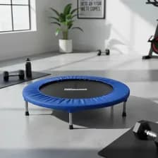 Mini Tramp Trampolín Cama Elástica Minitramp Mini Trump Negro