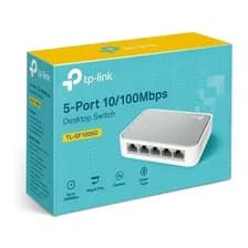 Switch Tp-link Tl-sf1005d Sobremesa Con 5 Puertos A 10/100 Mbps