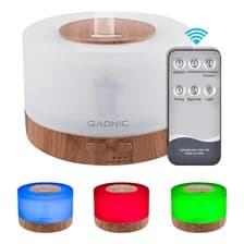 Difusor Humidificador Aromatizante Gadnic Led 500ml Blanco