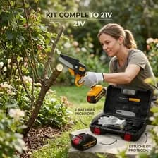 Mini Sierra Newtek Electrica 21v 2 X Cadena Espada 4 6 X 2 2 Baterias Valija Motosierra Arreglos De Jardineria Manualidades