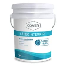 Cover Pintura De Latex Interior Mate Color Blanco 20l
