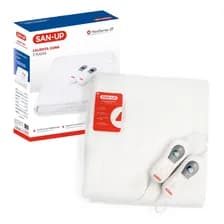 Manta Térmica Eléctrica San-up 2 Plazas Control Térmico Ajustable Blanco