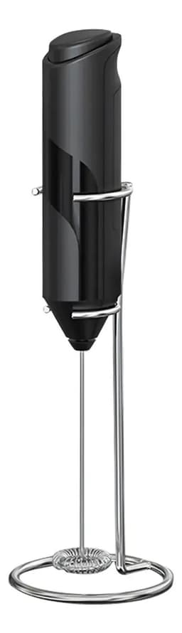 Mini Misturador Elétrico De Leite Com Suporte Para Café E