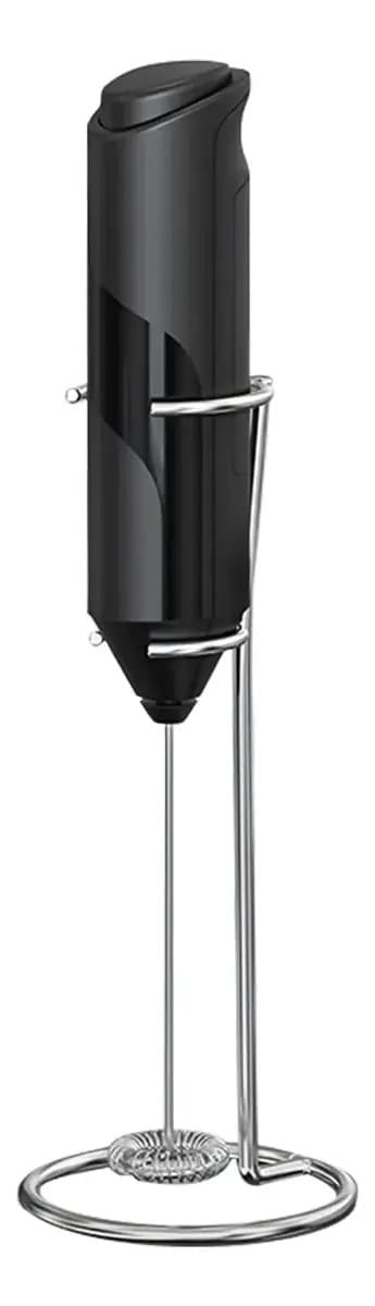 Mini Misturador Elétrico De Leite Com Suporte Para Café E