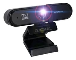 Cámara Web Gadnic Con Micrófono Enfoque Automático 2k