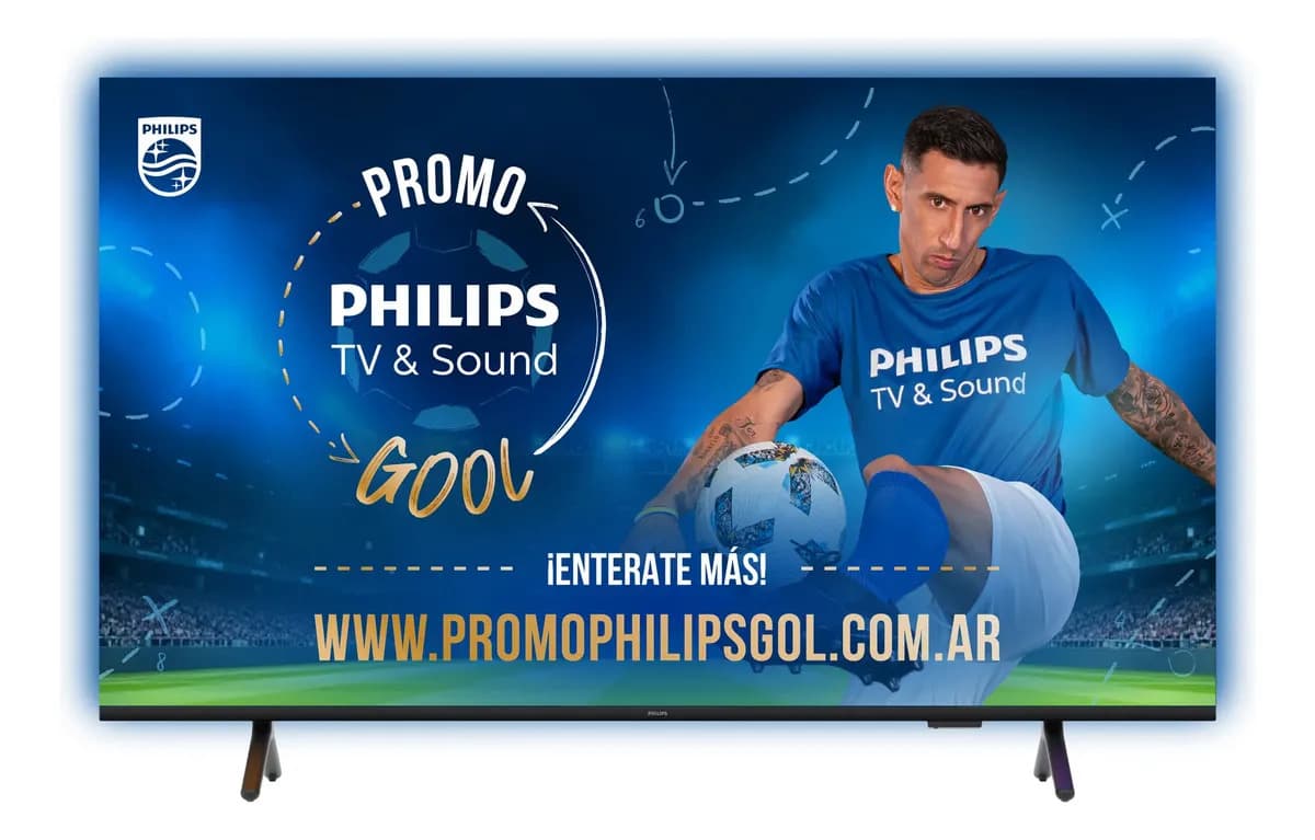 Smart TV QLED 4K Philips 55 con Ambilight 55PUD8250/77