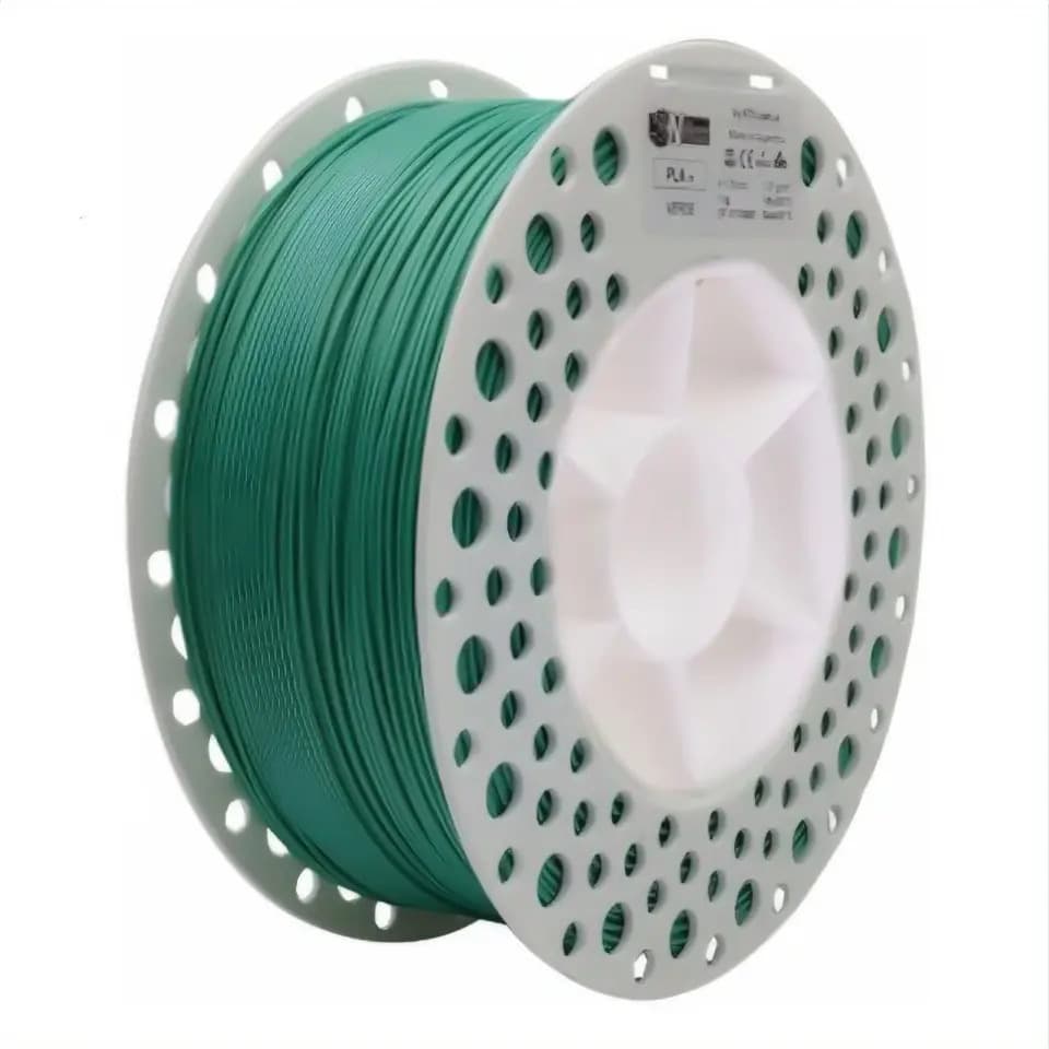 Filamento 3D PLA+ 3nMAX 1.75mm 1kg Color Verde Impresora 3D