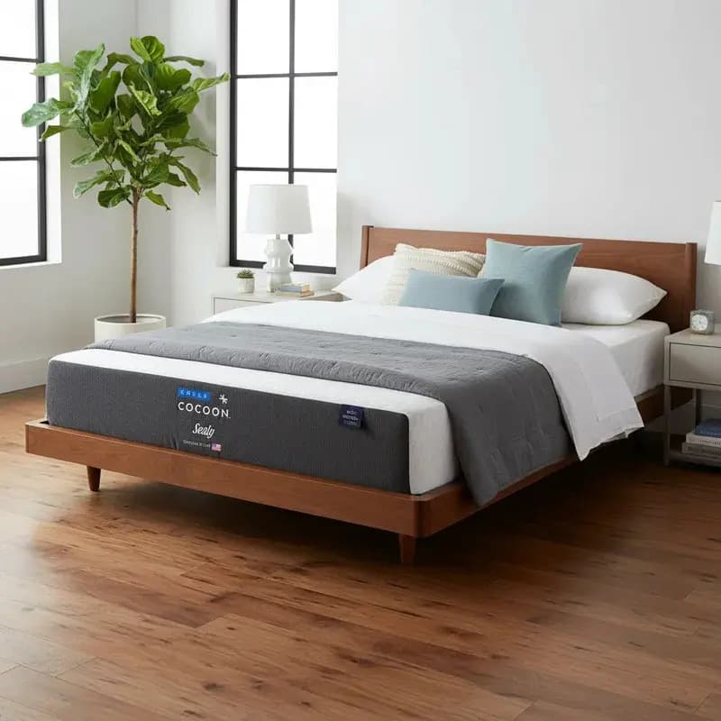 Colchón Queen (160x200) Sealy Cocoon Chill Box Gris