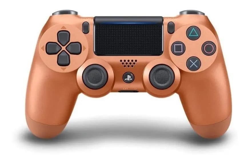Joystick inalámbrico Sony PlayStation Dualshock 4 Wireless controller metallic copper
