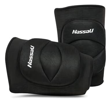 Rodilleras Voley Nassau Profesionales Color Negro Talle S
