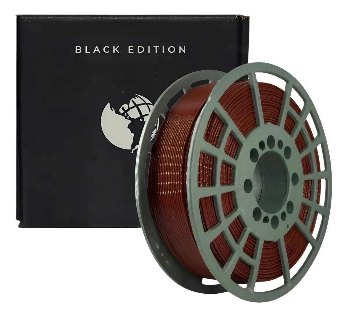 Filamento PLA+ GST3D 1.75mm 1kg Marrón para Impresión 3D