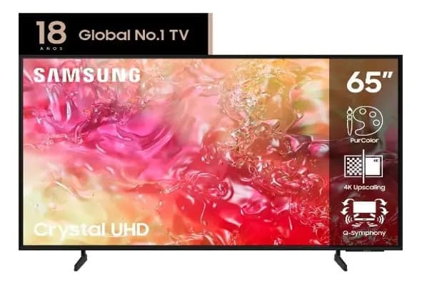 Smart TV 65 UN65DU7000GCZB Crystal Uhd 4k Du7000 Samsung