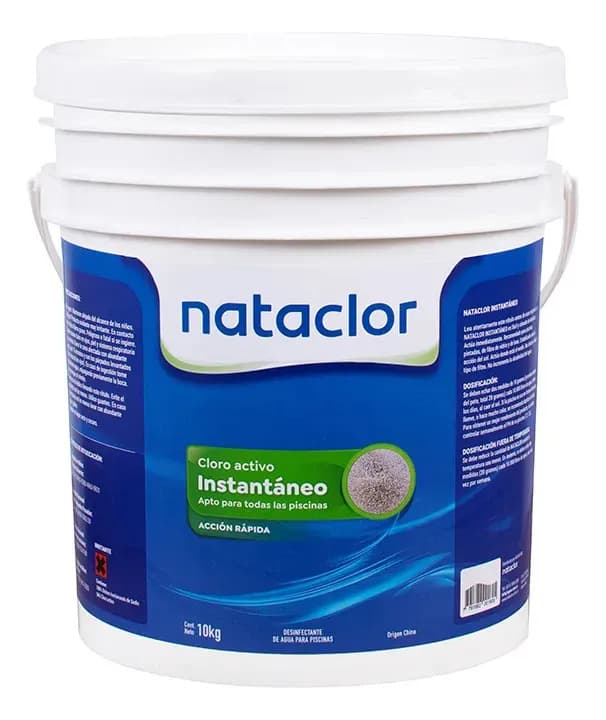 Cloro Granulado Instantáneo 10 kg Nataclor 1 Unidad