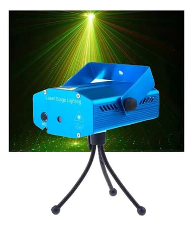 Luz Láser Profesional MD 505 Rojo Verde Audiorítmica Fiestas