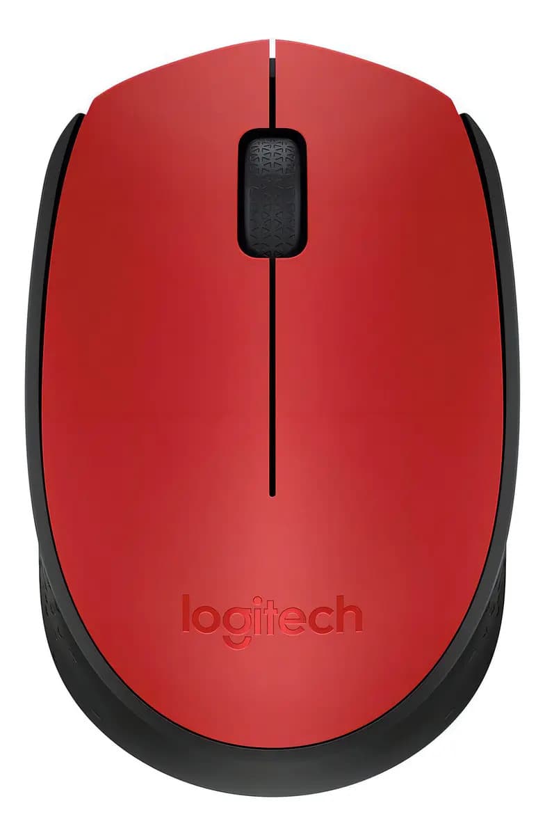 Logitech M170 Rojo Negro