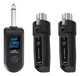 Sistema Inalambrico Para Dos Microfonos Xtuga K1 Dual