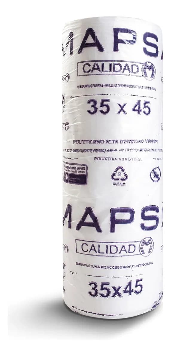 Bolsa Rollo Arranque 750 Gr Apto Para Freezer 35x45