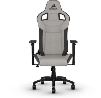 Silla De Escritorio Corsair T3 Rush Gamer Charcoal Color Gray/charcoal Material Del Tapizado Tela