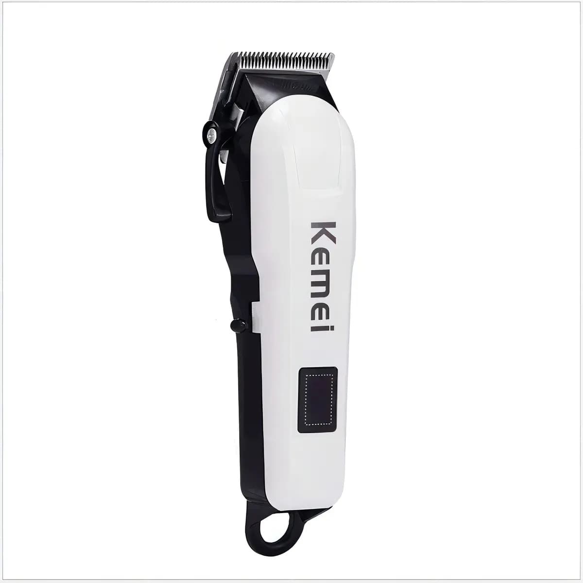 Máquina Cortar Pelo Kemei KM-809A Inalámbrica Recargable 4 Peines