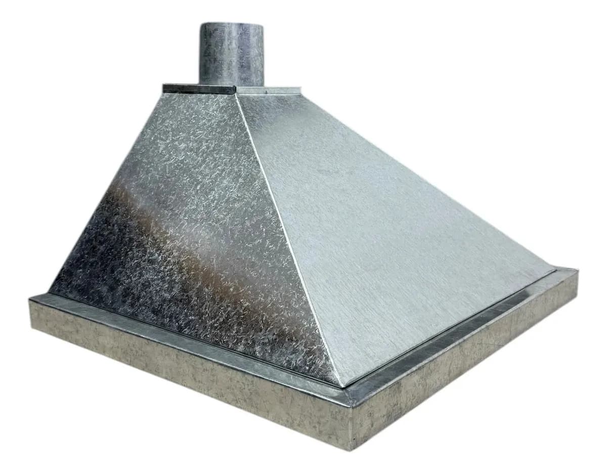 Campana Cocina 60x50 Galvanizada Galvanizada
