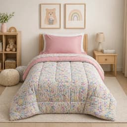 Acolchado Infantil Estampado 1 1/2 Jean Cartier Garden